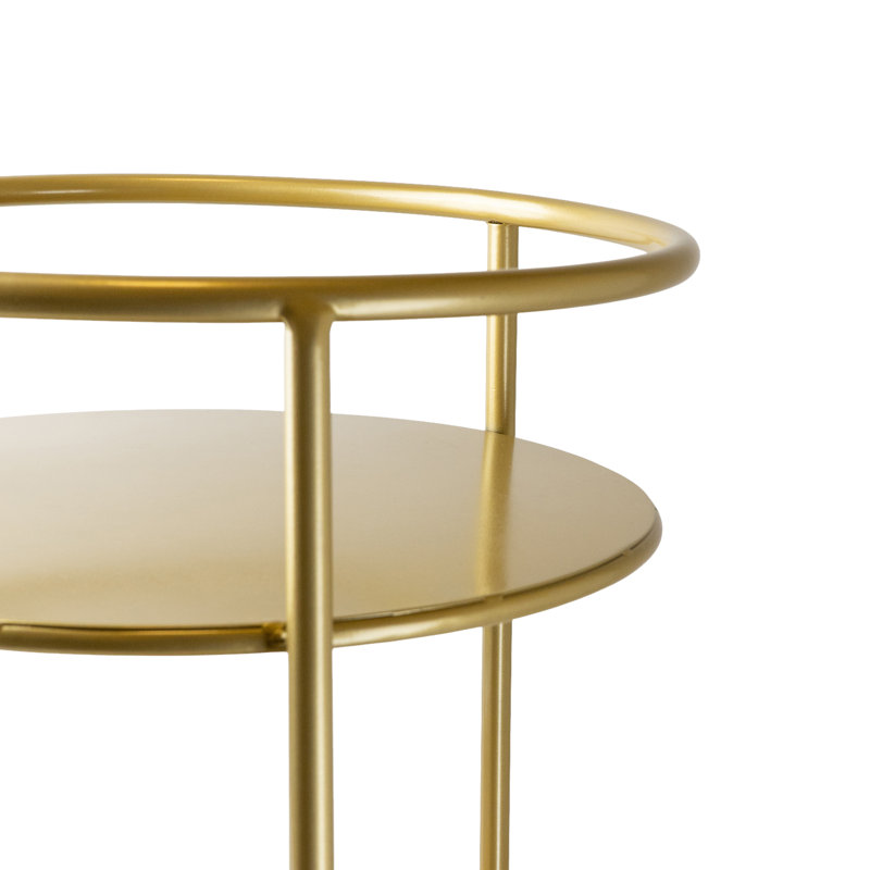 Valladares Metal Bar Cart