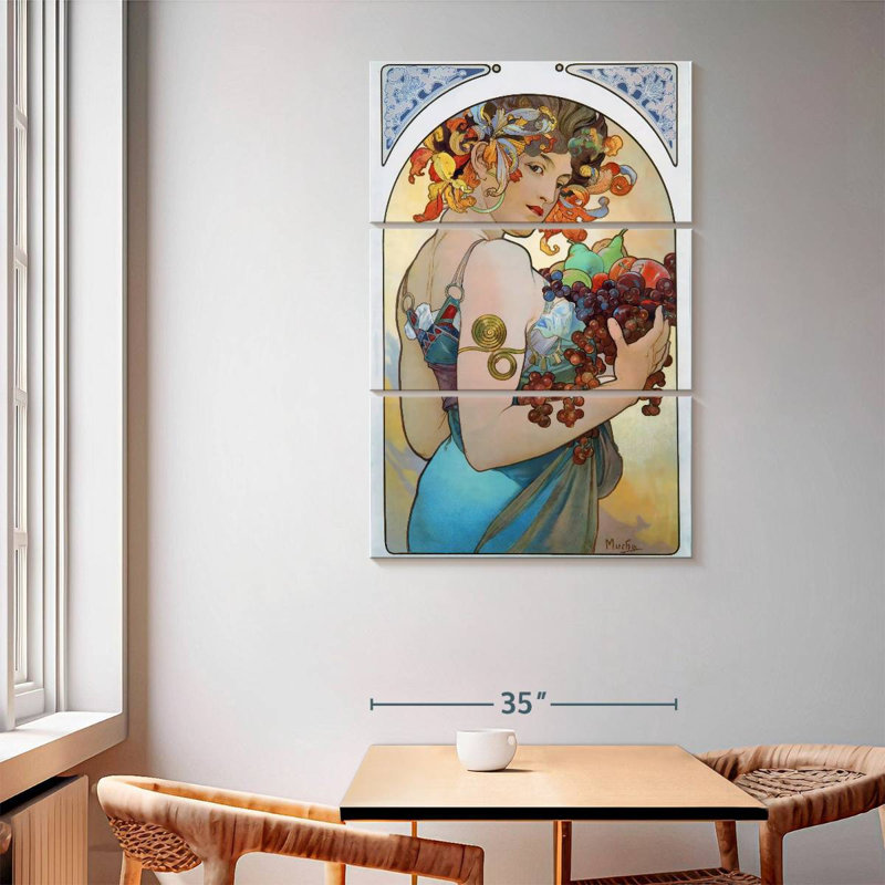Leisha Fruit 1897, 65" H x 42" W