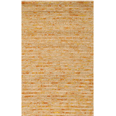 Tapis doré tissé à plat à la main Ferrera