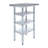 18 in. x 24 in. Stainless Steel Table With Three Undershelves