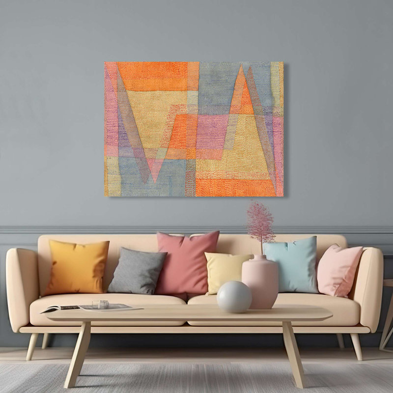 The Light And The Sharpness, 1935 by Paul Klee - Wrapped Canvas Print, 70cm H x 100cm W x 4cm D