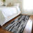 Marrah Gray Washable Indoor-Outdoor Rug - -1307350325