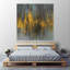 «Black and Gold Abstract» par Danhui Nai-101719033