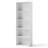 Gethers Modern 67" H x 23.5" W 5-Shelf Storage Bookcase-1443431225