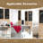 4-Panel Folding Privacy Room Divider Screen With Chalkboard