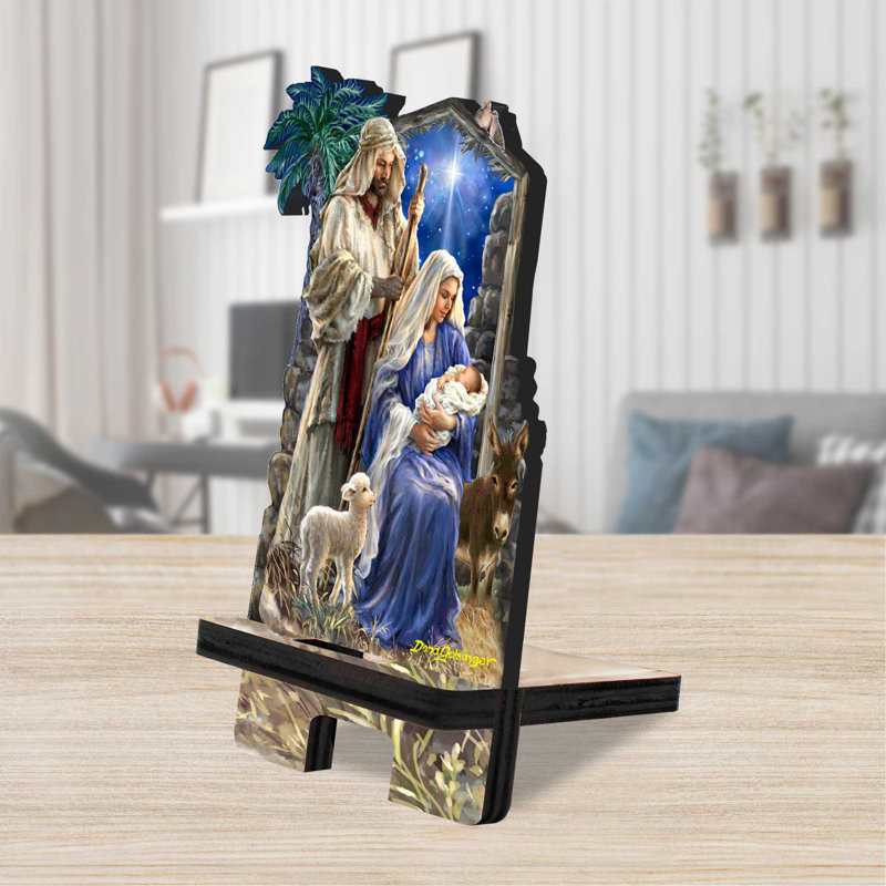 Designocracy Single Screen Desktop Mount, 6" H x 3" W x 3" D