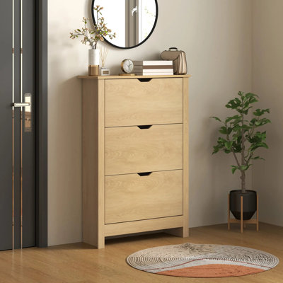 10 Pair Shoe Storage Cabinet