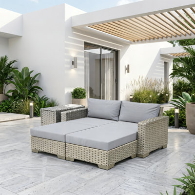 Outdoor Sofa Sets 3 (2 Boxes)