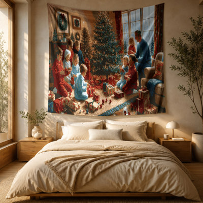 Tapisserie murale «Christmas Christmas Morning»