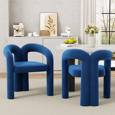Chaises de salle à manger rembourrées Modern