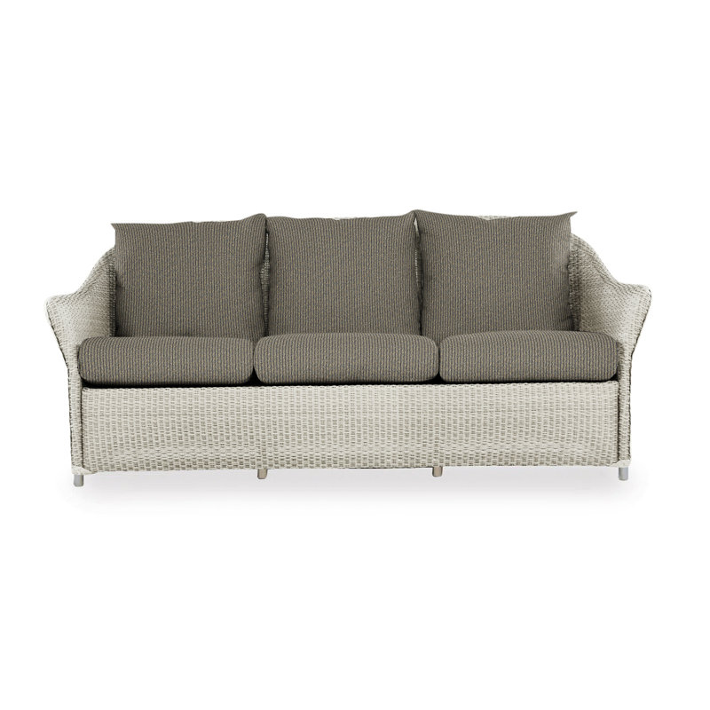 Weekend Retreat Outdoor 3 - Seat Patio Sofa, Callen Driftwood, Linen