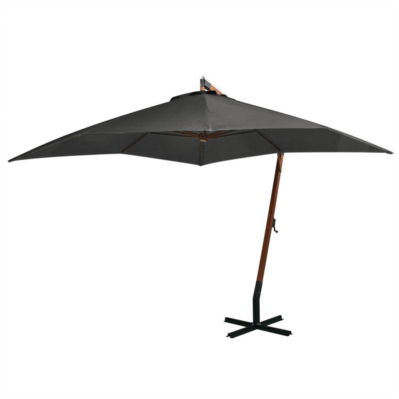 Reign 300cm Cantilever Parasol, Anthracite