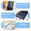 4 chaises de salle à manger noires en tissu polyuréthane à haut dossier pour une salle à manger, une cuisine, des espaces de vie tendance et 4 pattes en matériau d'assortiment facile à nettoyer-404710672