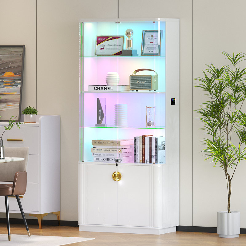 Display Cabinet, White