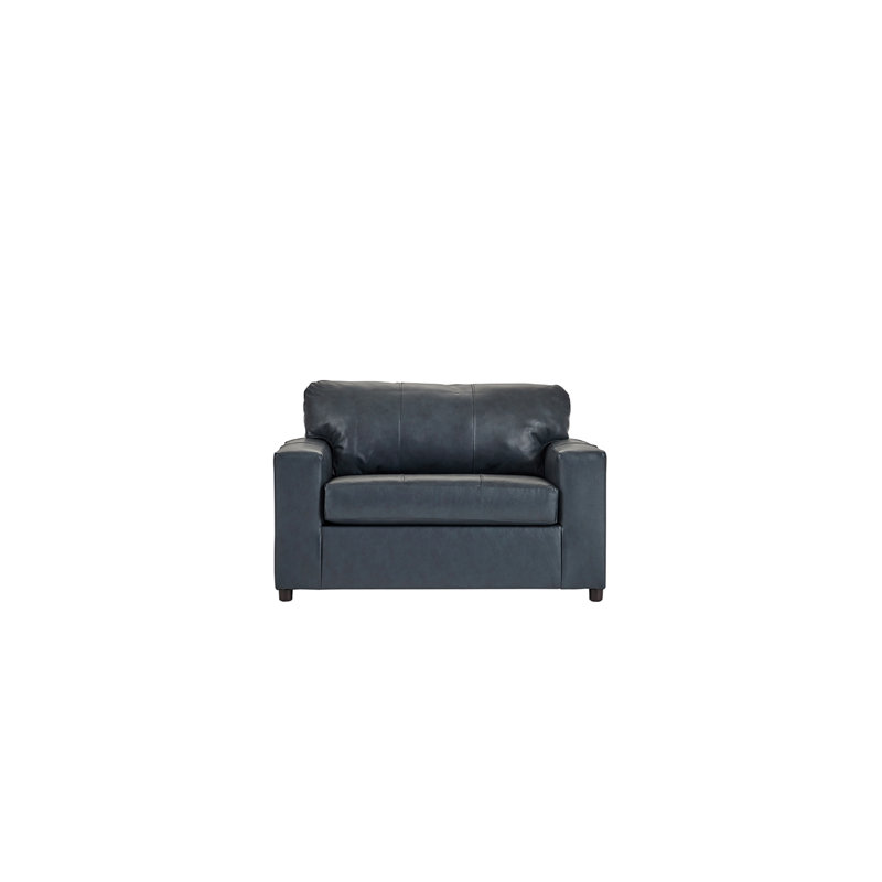 Fauteuil câlin 51 "en cuir véritable 51", Royal Bely