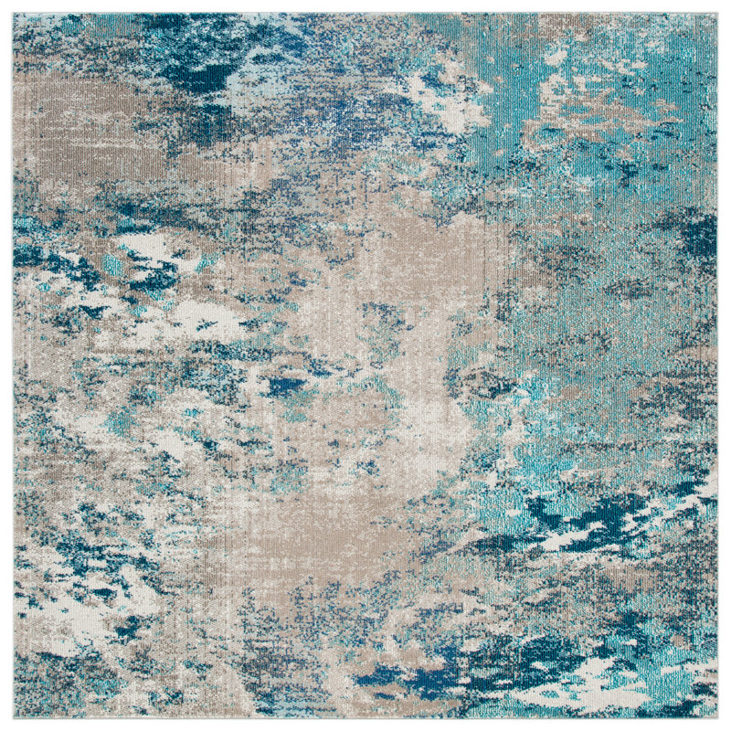 Masardis Abstract Area Rug, Square 235 cm