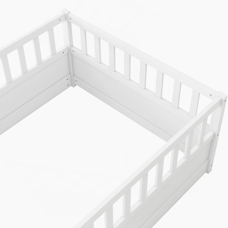 Lit simple blanc