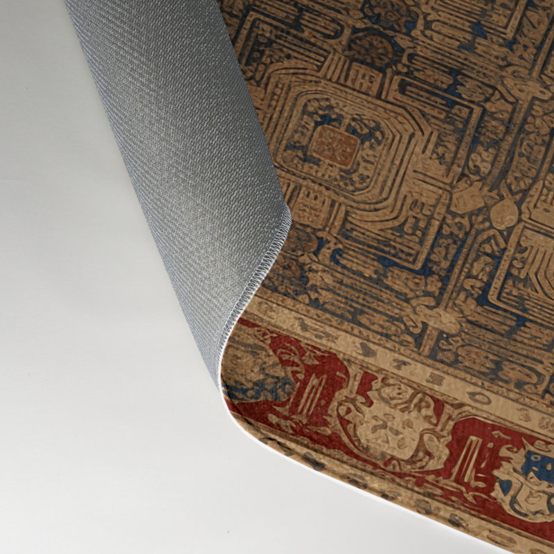 Tapis intérieur et extérieur ArtDeco, Rectangle 9 pi x 12 pi