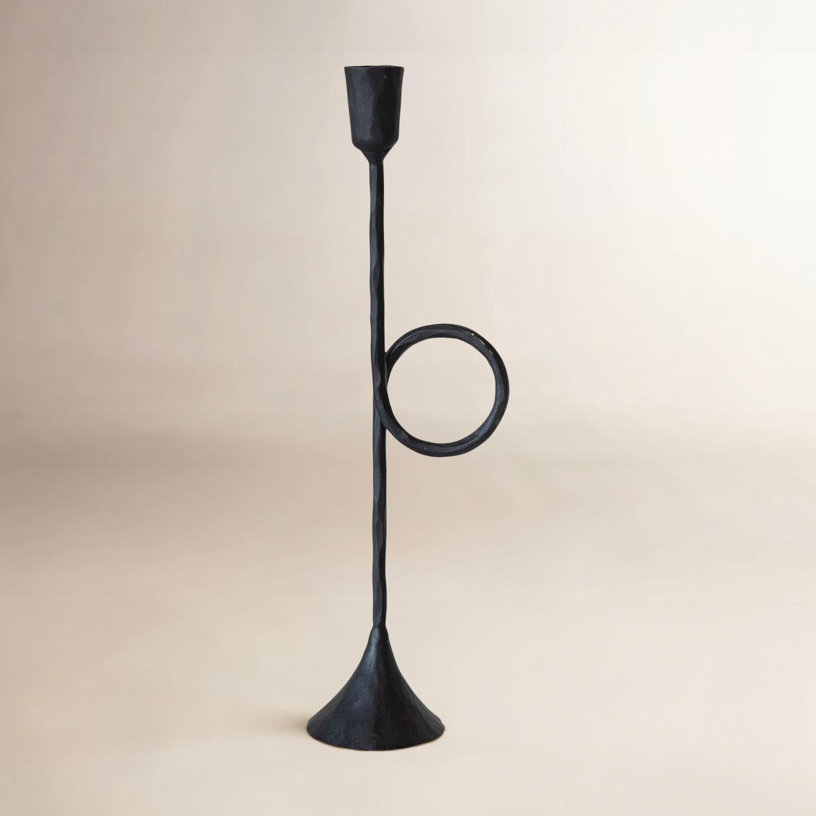 Truly Candlestick Holder, 13.5" H x 4" W x 2.75" D