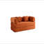 Canapé-lit convertible avec coussin cylindrique, canapé-lit pliant en velours côtelé avec structure de forme fixe, canapé-lit de salon pour chambre à coucher-133491746-133491749