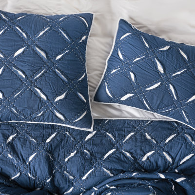 Parker Cotton Geometric Bedding Set