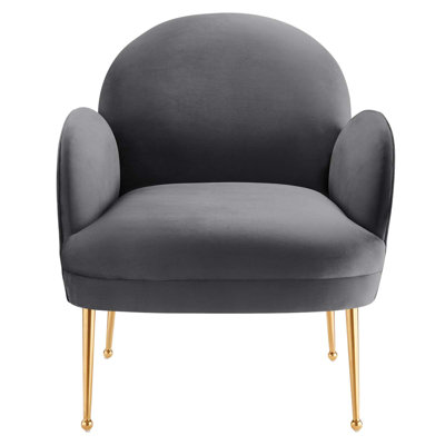 Modway Transcend Performance Velvet Armchair