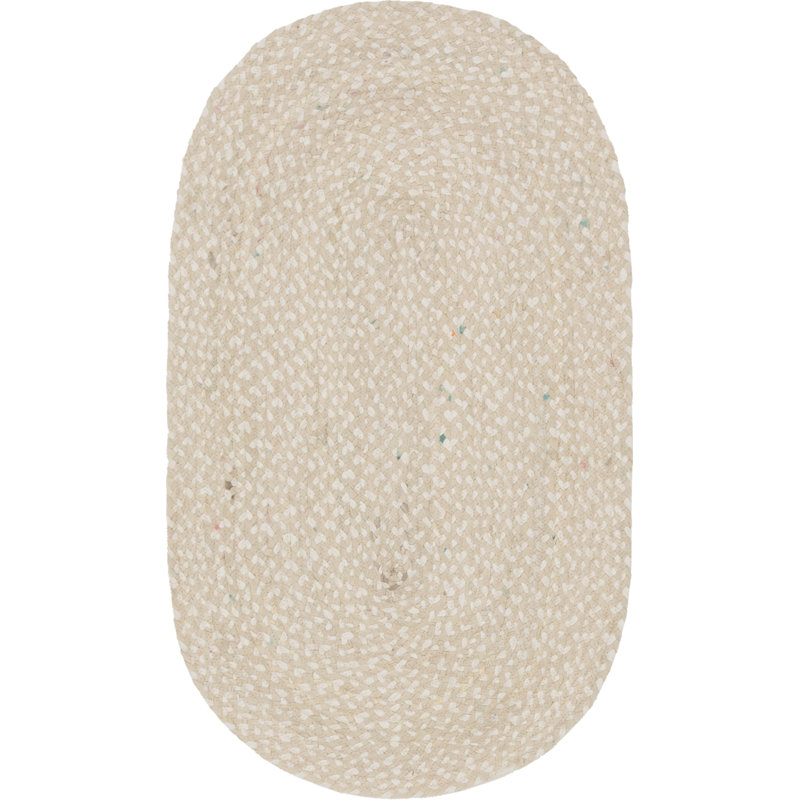 Asaun Cotton Indoor Rug, Oval 3'3" x 5'1"