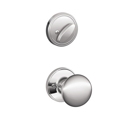 Stratus Single Cylinder Interior Knob Set (Exterior Portion Sold Separately)