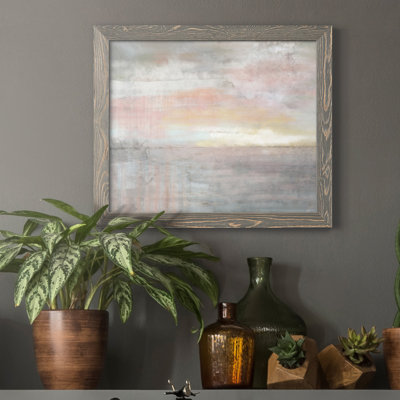 Tôt le matin - Cadre photo, reproduction d'art sur toile