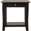 Table de bout avec rangement Jennings