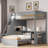 Bunk Bed With Desk And Usb-2137716252