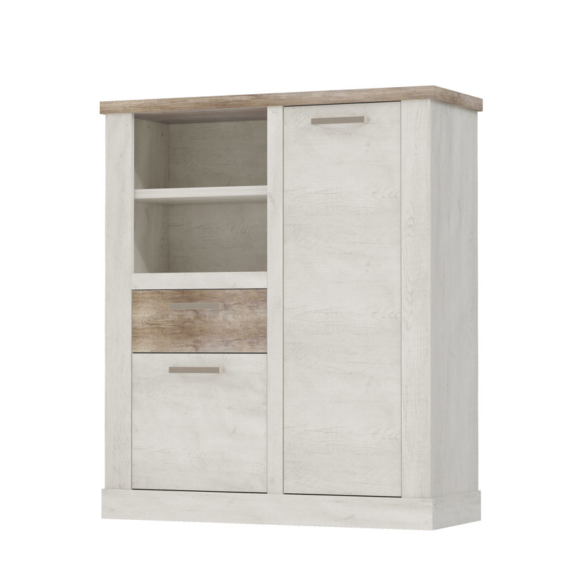 Nuzzo 109.8 Cm Wide 1 Drawer Highboard