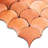 Natural Terracotta Fish Scale 
