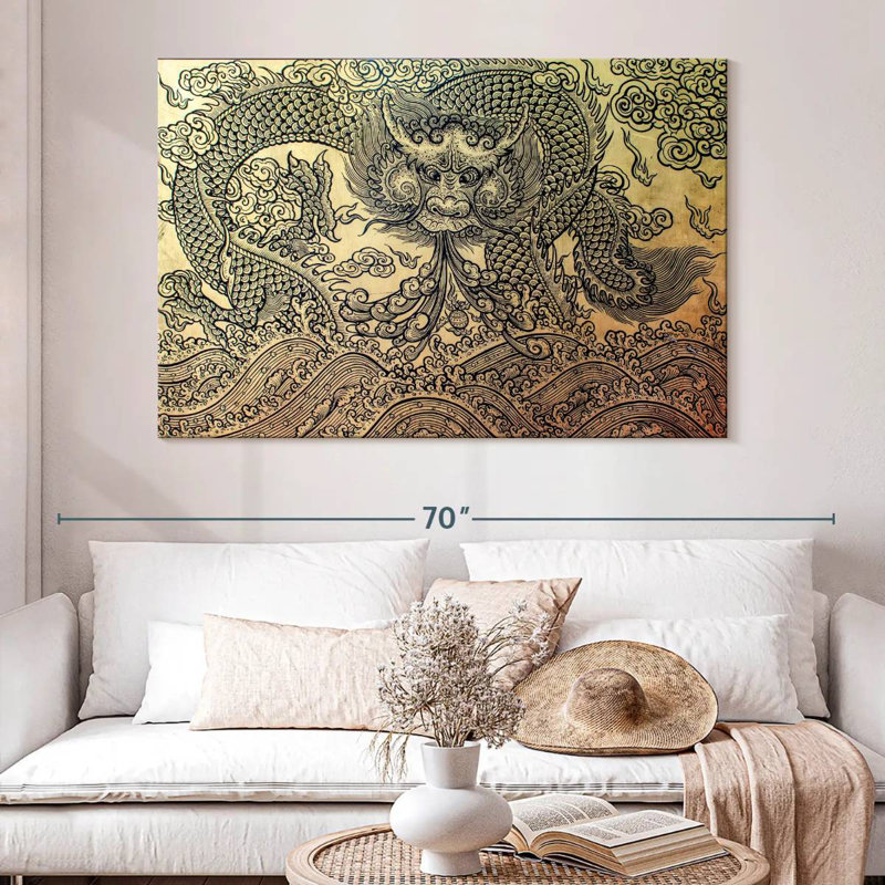 Brampt Legendary Dragon, 34" H x 51" W
