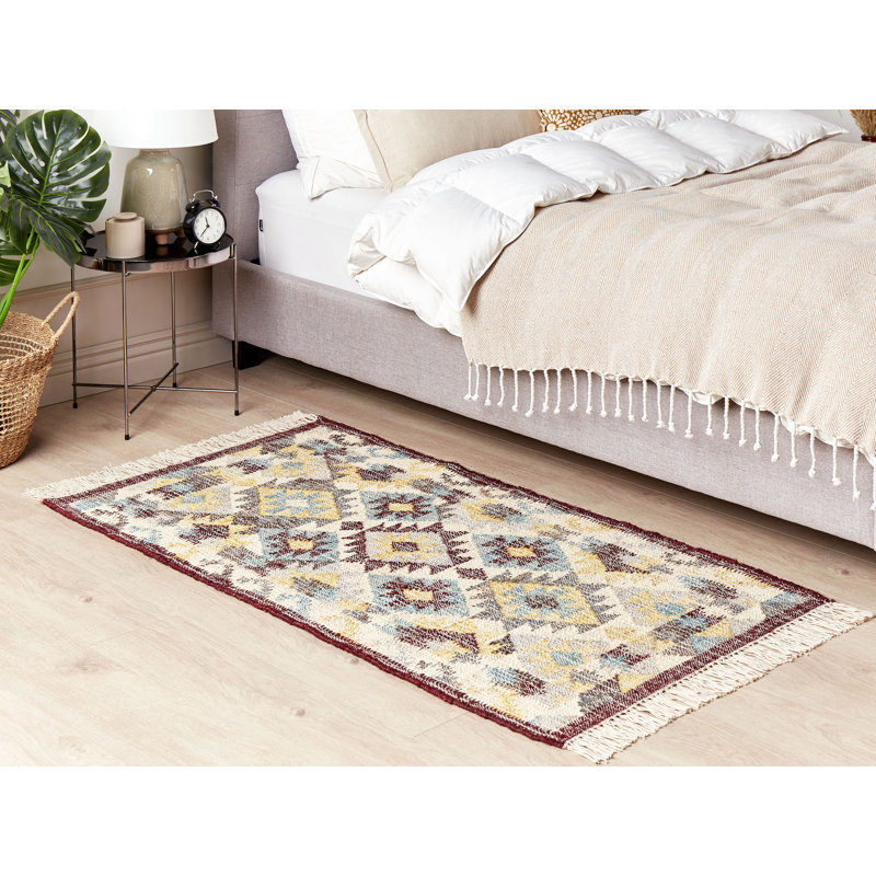 Langford Ikat Hand Woven Area Rug, Rectangle 80 x 150cm