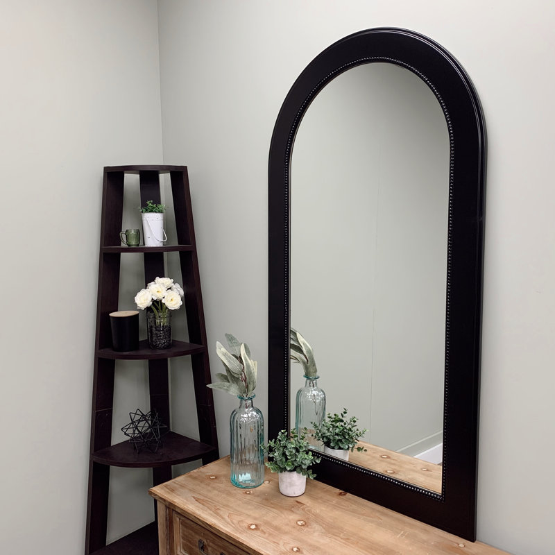 Miroir pleine longueur Arpan, Noir mat