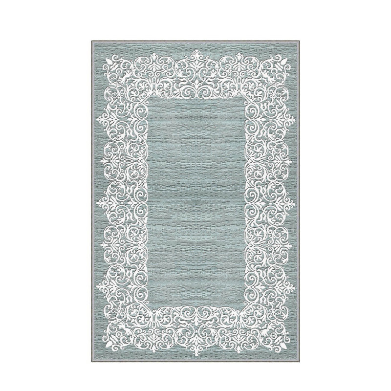 Elegant Hall Carpet, 31.5 x 78.7 inches | 100% Polyester, 0.4 inch Pile Height | Antibacterial, Non-Slip PVC Felt Dot Underside | Machine Washable, Durable Woven Design | Perfect for Entryways & Living Spaces