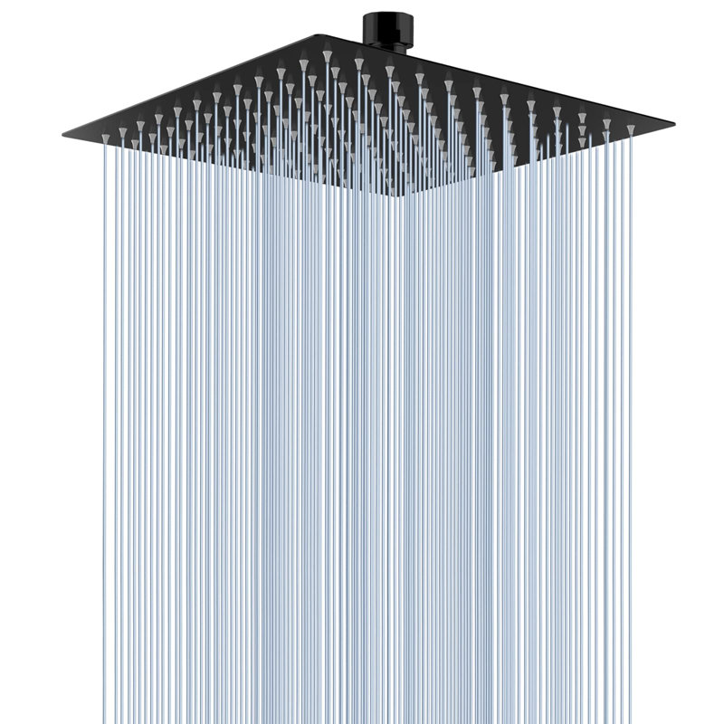 Rain Fixed Shower Head 2.5 GPM GPM