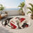 Windblown Blossom Indoor And Outdoor Area Rug-167085504