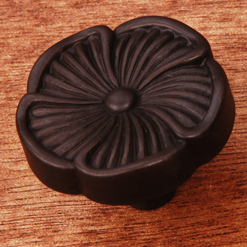 CK Series Flower Knob, Oil Rubbed Bronze