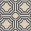 Tapis intérieur / extérieur bleu marine / gris Arneshia-280571615