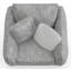 Chaise large et demi Jesni-1499524476