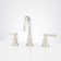 Greyfield 1.2 GPM Widespread Bathroom Faucet with Metal Lever Handles and Pop-Up Drain Assembly