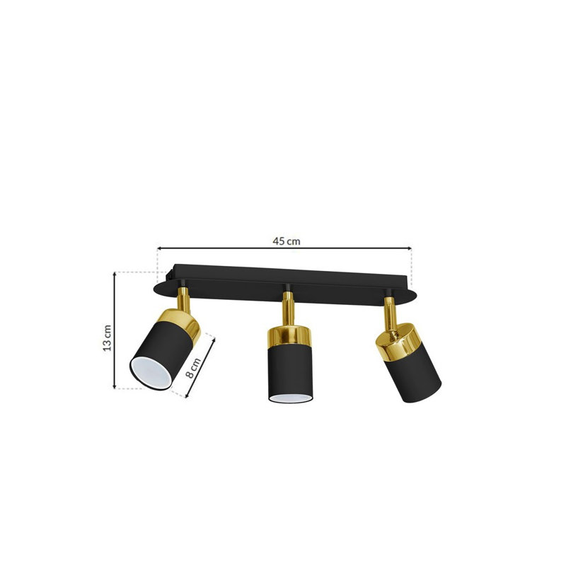 Breidy Spotlight, Black/Gold