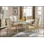 Chaise d'appoint rembourrée, chaise de salle à manger avec coussin moelleux pour un confort ultime et un design élégant