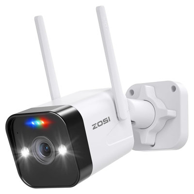 4MP WiFi Outdoor Security IP Camera with Spotlight, 2 Way Talk, Motion Detection, Remote Access