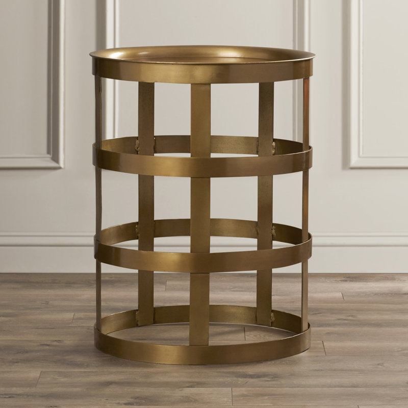 Regis Industrial Chic Side Table