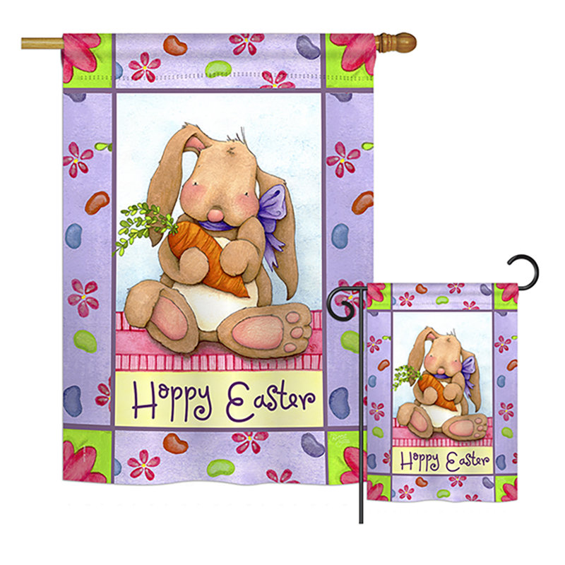 Double Sided Polyester Animal Flag Set