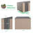Lean To Storage Shed Outdoor Storage-114865864