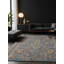 Tapis gris soyeux et moelleux-100910244
